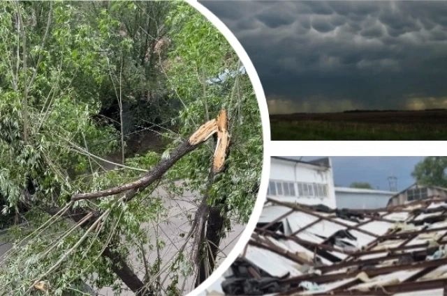 Кровлю главного корпуса университета в Ростове снесло во время урагана