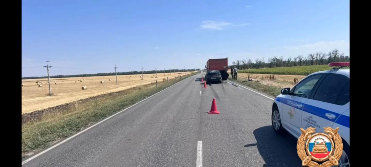 В Орловском районе в ДТП с КамАЗом погиб 30-летний мужчина