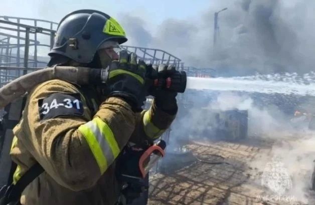 Более 30 пожаров за сутки потушили спасатели в Ростовской области