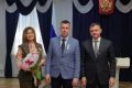 Семья Полторак удостоена медали ордена «Родительская слава» - награду вручил губернатор Ростовской области Юрий Борисович Слюсарь