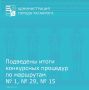 Уважаемые таганрожцы!. Подведены итоги конкурсных процедур по маршрутам № 1 и 29, 15. По итогам конкурса данные маршруты будут обслуживать: