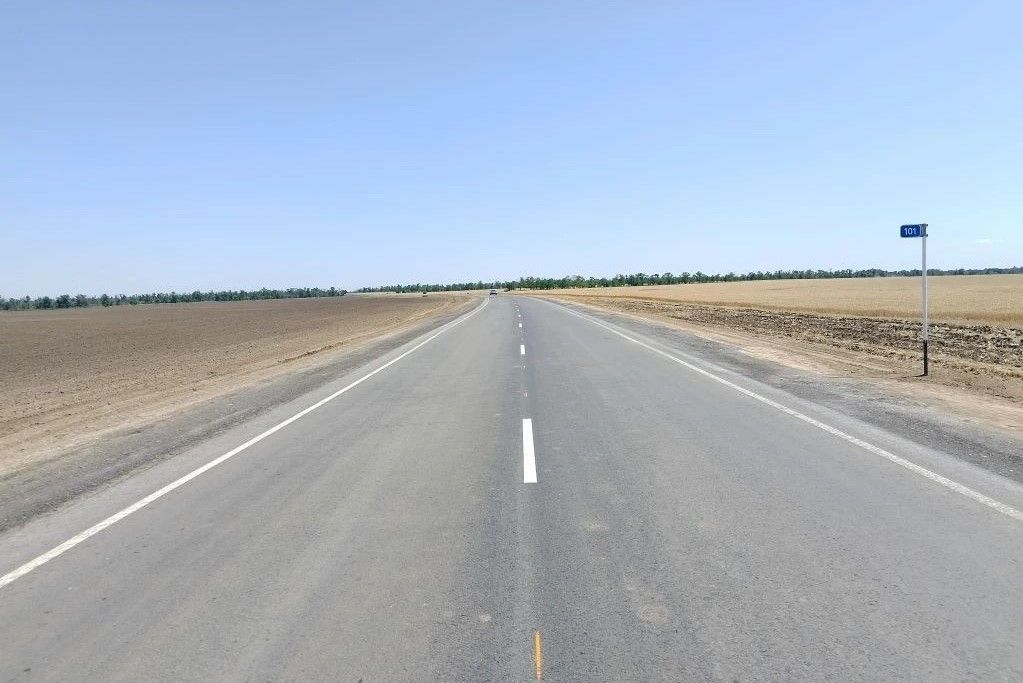 В Орловском районе завершен ремонт участка региональной автодороги