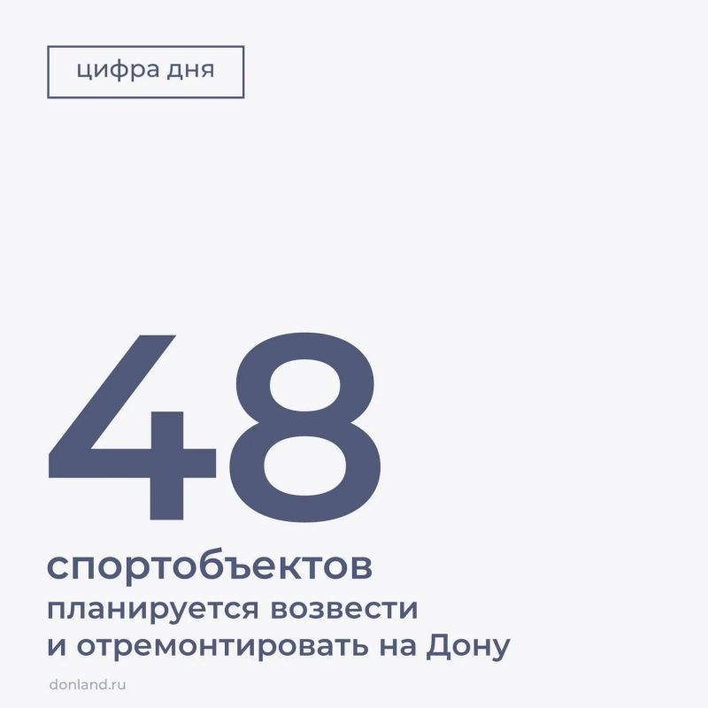 На Дону в рамках госпрограммы «Спорт России» завершено возведение: