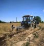 Вокруг Новочеркасска выполнили противопожарную опашку земли
