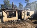В Азовском районе при пожаре погибла 85-летняя женщина
