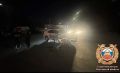 Сотрудники полиции устанавливают обстоятельства ДТП с участием несовершеннолетнего водителя питбайка