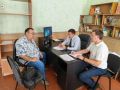 Заместитель главы администрации Сергей Федосеев провёл приём граждан в Октябрьском территориальном отделе