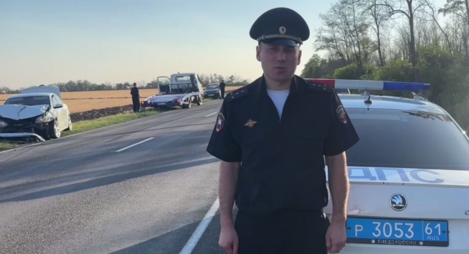 В Егорлыкском районе в ДТП пострадали три несовершеннолетних пассажира