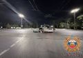 Сотрудники полиции устанавливают обстоятельства ДТП с двумя пострадавшими