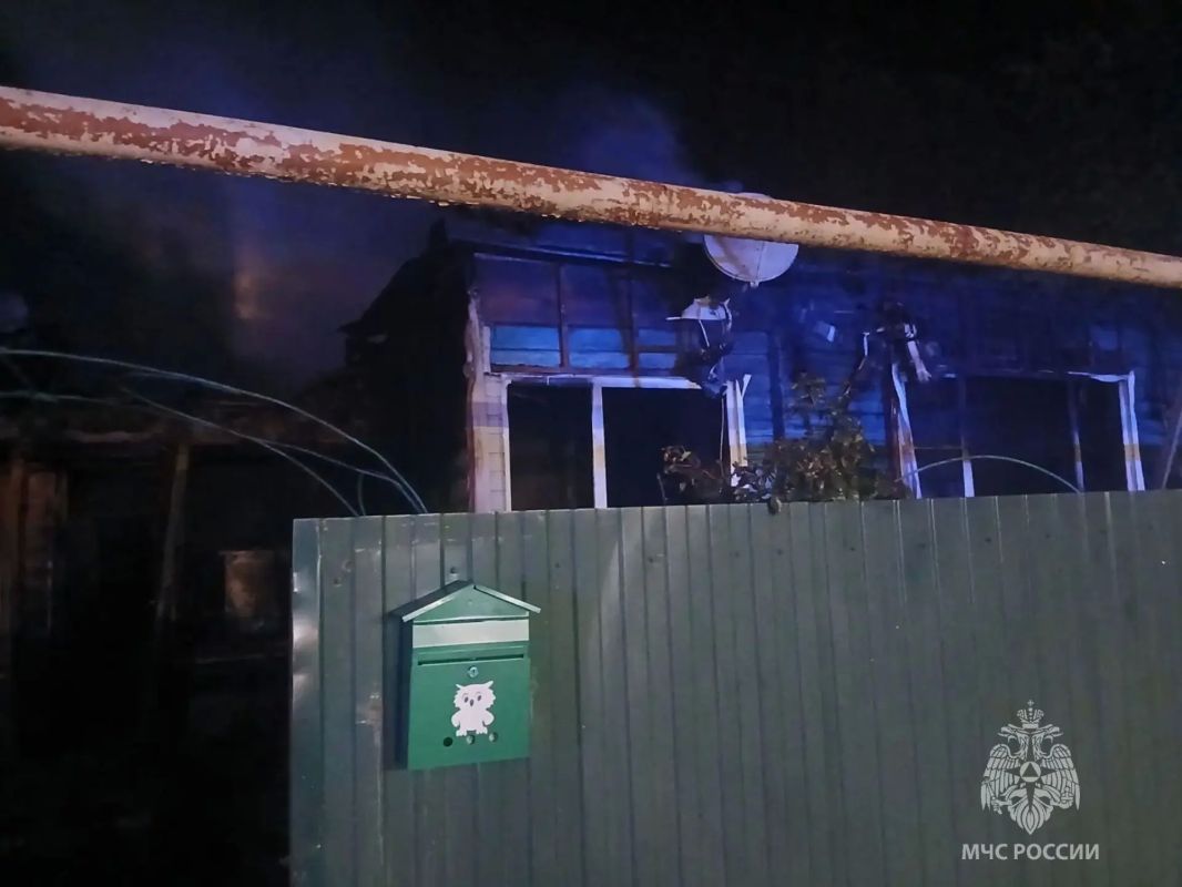 В станице Багаевской на пожаре погибла пенсионерка
