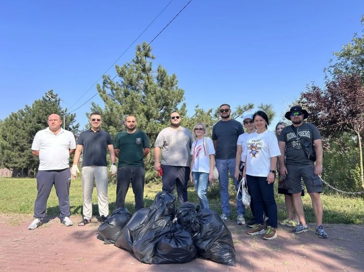 В городе прошёл экологический субботник в рамках акции «Вода России»