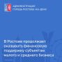 Ростовский муниципальный фонд развития предпринимательства и туризма продолжает финансовую поддержку субъектов малого и среднего бизнеса в формате льготных микрозаймов
