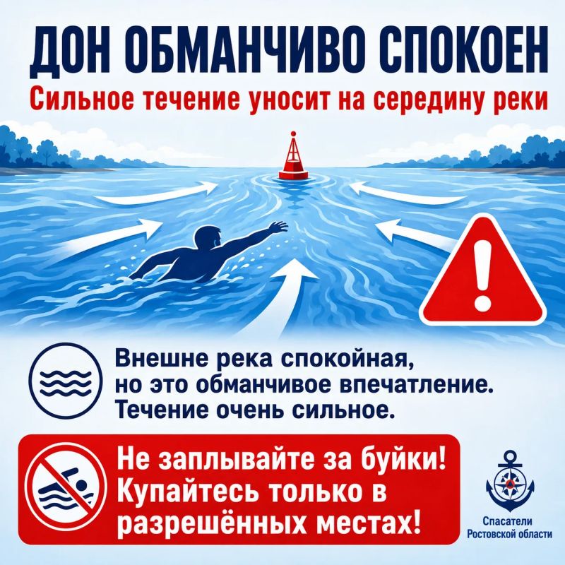 Пытался переплыть Дон, но не смог: две истории спасения одного дня