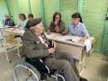 В первый день голосования на выборах депутатов Госдумы РФ девятого созыва на избирательный участок пришел почетный гражданин Новочеркасска, ветеран Великой Отечественной войны Федор Иванович Рыбальченко