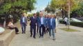 Александр Скрябин: Также сегодня вместе с губернатором Юрием Борисовичем Слюсарем торжественно открыли визит-центр — в самом сердце города, у входа в парк имени Горького