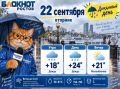 Дождливый вторник и до +24 будет в Ростове 22 сентября