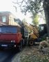 Уже третий день идёт уборка улицы Комитетской, одной из центральных и самых протяжённых