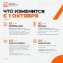 #БеремНаЗаметку. С 1 октября — новые правила