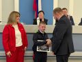 Сегодня мне выпала особая честь – пожать руку десятилетнему Виталию Нетёсову и вручить ему медаль «За содействие СВО» и благодарность от командира 102-го мотострелкового полка