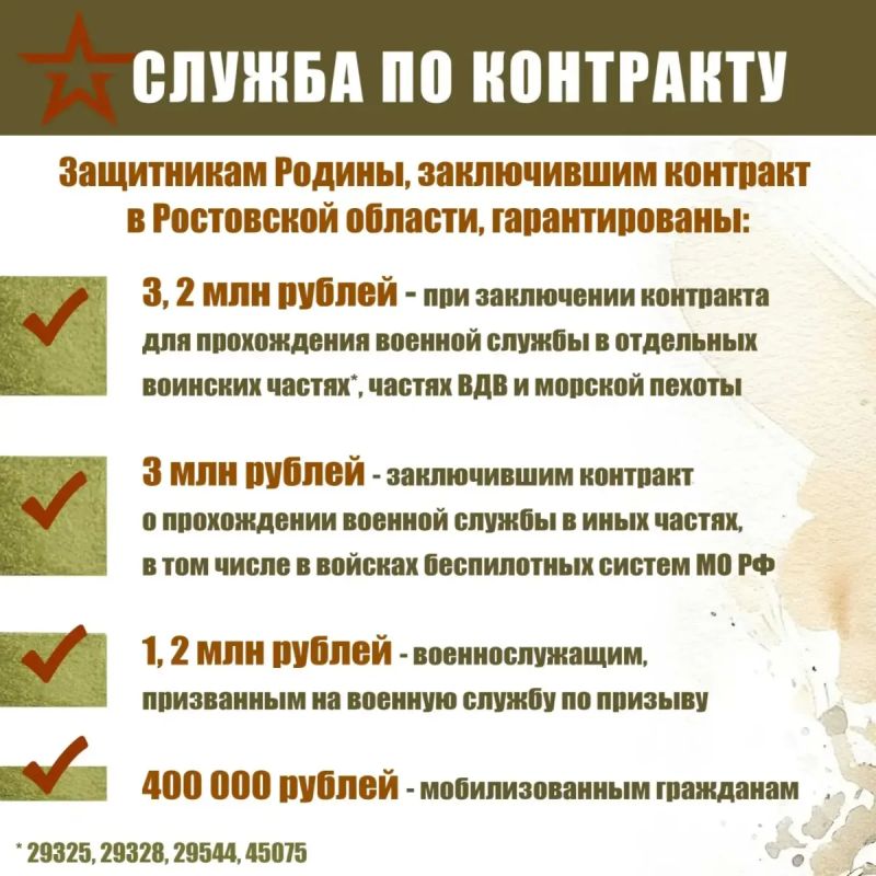 Заключай контракт с МО РФ!