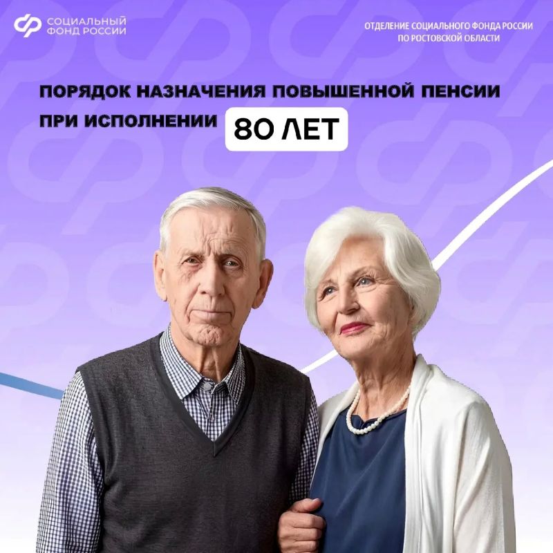 При достижении 80 лет пенсионеры имеют право на ряд мер поддержки от Соцфонда