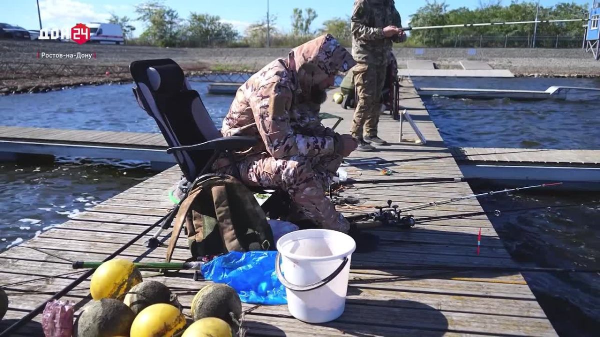 Ветераны боевых действий и спортсмены с ОВЗ отправились на совместную рыбалку