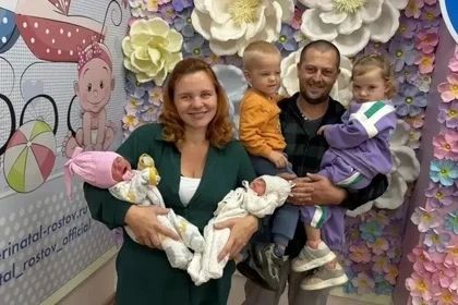 В семье из Ростовской области родились две двойни подряд