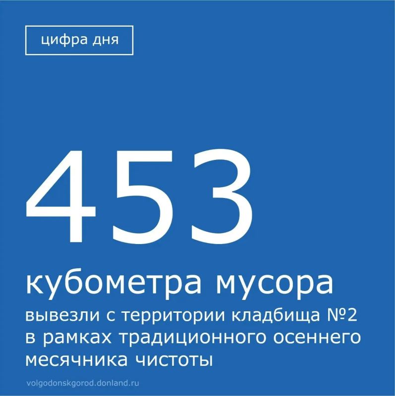 На территории городского кладбища № 2 в Волгодонске прошел масштабный субботник, организованный коммунальными службами города