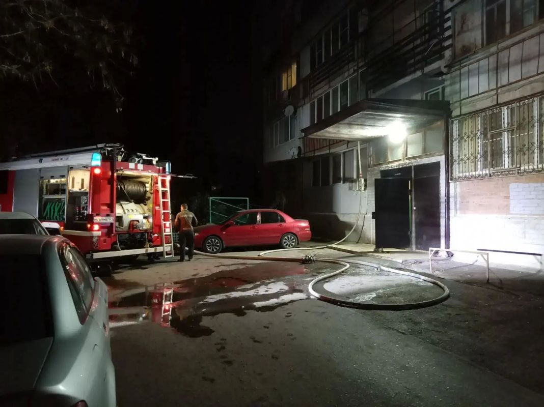 В ночном пожаре в Волгодонске погиб мужчина