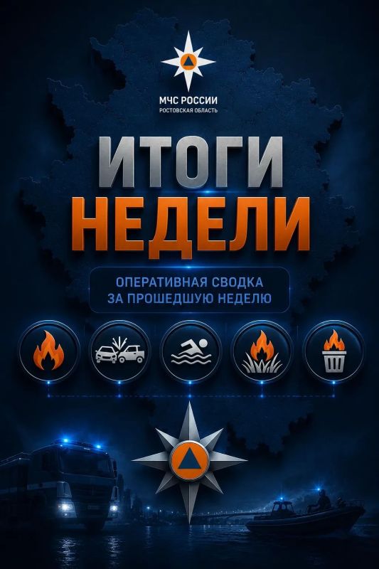 Итоги недели:. С 19 по 25 октября подразделения Главного управления МЧС России по Ростовской области продолжали обеспечивать безопасность жителей региона