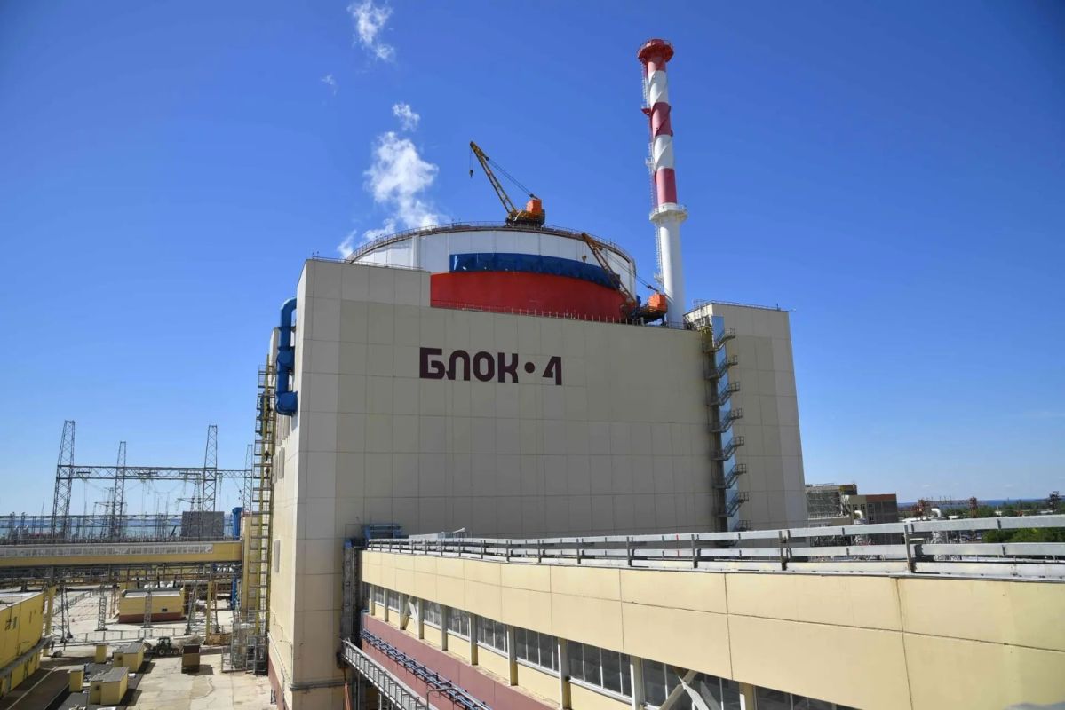 Энергоблок № 4 Ростовской АЭС отключили от сети