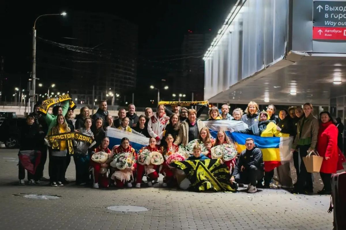 Ростов встретил призёров юниорского Чемпионата мира по гандболу
